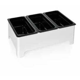 buffet station stainless steel | 540 mm  x 335 mm  H 200 mm product photo