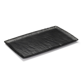 buffet plate GN 1/1 Q SQUARED black 325 mm x 175 mm H 25 mm product photo