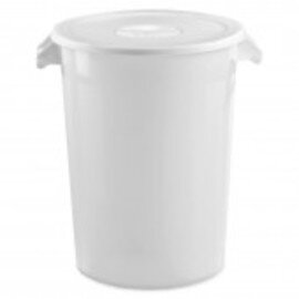 Ingredient container | storage containers white 100 l  Ø 515 mm  H 670 mm product photo
