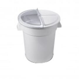 Ingredient container | storage containers white 38 ltr Ø 400 mm H 430 mm product photo