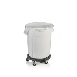 Ingredient container | storage containers white 76 ltr Ø 490 mm H 580 mm product photo