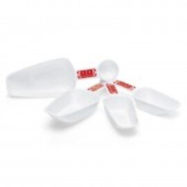 Measuring blade set made of plastic, 4-part, capacities: 12.5 - 60 ml / 2.5 - 80 ml / 5 - 120 ml / 15 - 235 ml product photo