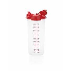 measuring beaker with lid|pourer|cap polypropylene  Ø 93 mm  H 203 mm product photo