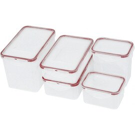 keep fresh box with lid polypropylene transparent 0.5 ltr  L 122 mm  B 89 mm  H 61 mm product photo
