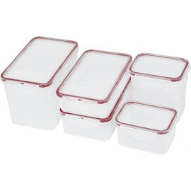 keep fresh box with lid polypropylene transparent 2.5 ltr  L 191 mm  B 121 mm  H 130 mm product photo