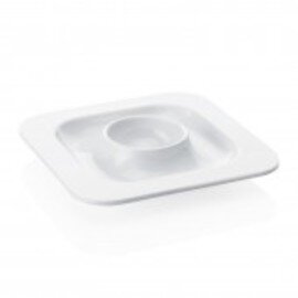 egg cup plastic melamine white product photo
