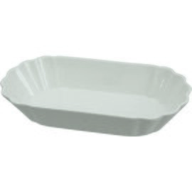 French fry bowl melamine white 240 mm  x 160 mm  H 70 mm product photo