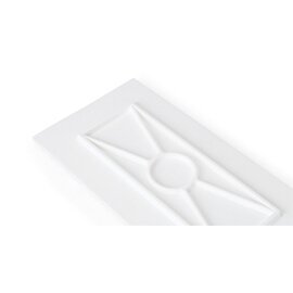 buffet plate plastic brown square 305 mm  x 305 mm product photo  S