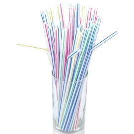 bendy straw set different colours  Ø 5 mm  L 230 mm  | 500 pieces product photo