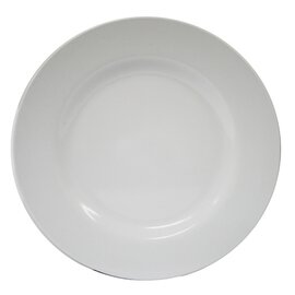 flat plate melamine white  Ø 200 mm product photo