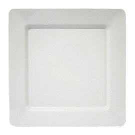 plate melamine grey square | 185 mm  x 185 mm product photo