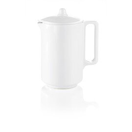jug plastic melamine with lid white 1000 ml H 320 mm product photo
