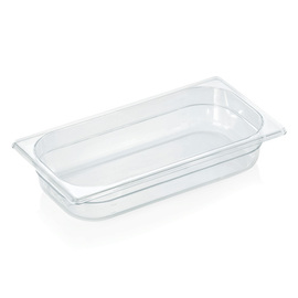 gastronorm container GN 1/3  x 65 mm GN 94 polycarbonate transparent product photo