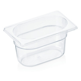 gastronorm container GN 1/9  x 65 mm GN 94 plastic transparent product photo