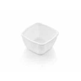 dip bowl polycarbonate white 75 mm  x 75 mm  H 35 mm product photo