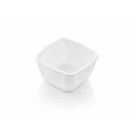 dip bowl polycarbonate white 55 mm  x 55 mm  H 30 mm product photo
