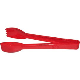 salad tongs | serving tongs plastic polycarbonate red  L 230 mm product photo