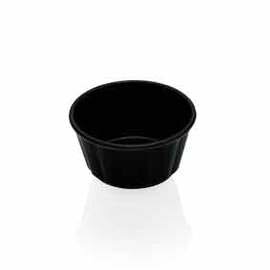 dip bowl polycarbonate black Ø 56 mm  H 25 mm product photo