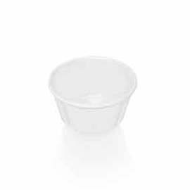 dip bowl polycarbonate white Ø 56 mm  H 25 mm product photo