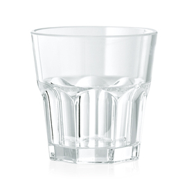 Whisky glass POOL polycarbonate clear 17 cl | reusable product photo