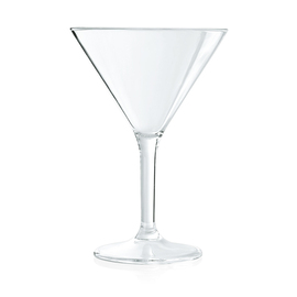 Martini glass BAR polycarbonate clear 30 cl | reusable product photo