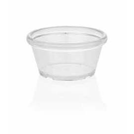 dip bowl PET transparent Ø 60 mm  H 35 mm product photo