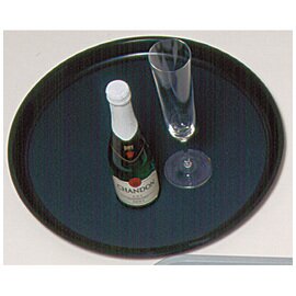 tray polyester black round  Ø 400 mm product photo