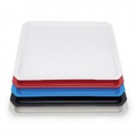 system tray polyester red rectangular | 460 mm  x 344 mm product photo