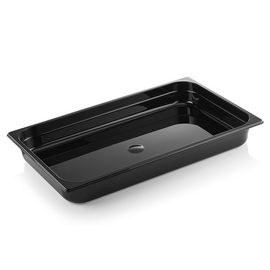 gastronorm container GN 1/1 | GN 96 BLACK | polycarbonate black H 65 mm product photo
