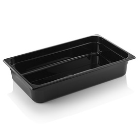 gastronorm container GN 1/1 | GN 96 BLACK | polycarbonate black H 100 mm product photo