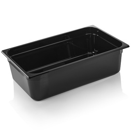 gastronorm container GN 1/1 | GN 96 BLACK | polycarbonate black H 150 mm product photo