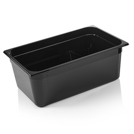 gastronorm container GN 1/1 | GN 96 BLACK | polycarbonate black H 200 mm product photo