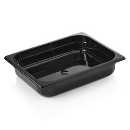gastronorm container GN 1/2 | GN 96 BLACK | polycarbonate black H 65 mm product photo