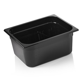 gastronorm container GN 1/2 | GN 96 BLACK | polycarbonate black H 150 mm product photo