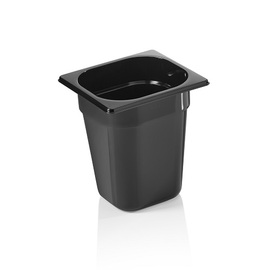 gastronorm container GN 1/6 | GN 96 BLACK | polycarbonate black H 200 mm product photo