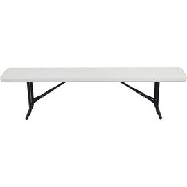 bench white | 1600 mm  x 240 mm product photo
