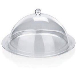 cover with tray acrylic transparent  H 150 mm Ø 380 mm | handle knob product photo