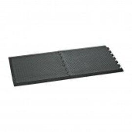 floor mat system end piece black | 78 cm  x 71 cm  H 1.2 cm | expandable product photo