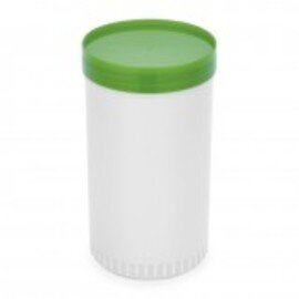 storage container with lid polypropylene green white 0.85 ltr product photo