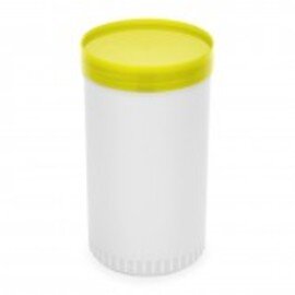 storage container with lid polypropylene white yellow 0.85 ltr product photo