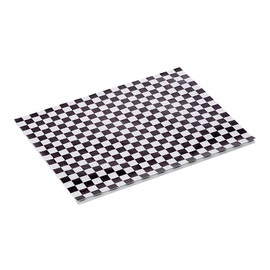 burger paper Wrap & Go white | black checkered | 250 mm x 200 mm product photo