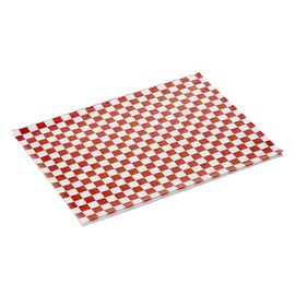 burger paper Wrap & Go red | white checkered | 250 mm x 200 mm product photo