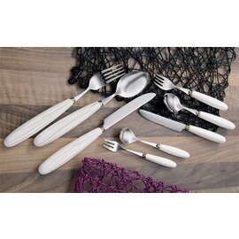 pudding knife white | porcelain handle white  L 190 mm product photo