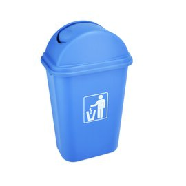 waste container 40 ltr plastic swing lid  L 390 mm  B 280 mm  H 650 mm product photo