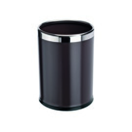 wastepaper basket steel brown Ø 220 mm  H 320 mm product photo