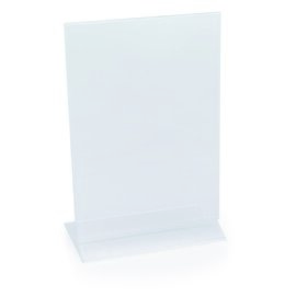 sign holder stand 150 mm x 65 mm H 235 mm product photo