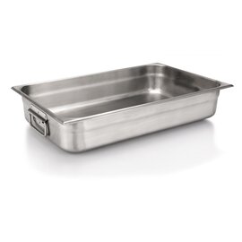 GN roast pan  • stainless steel | 530 mm  x 325 mm  H 100 mm | 2 drop handles product photo