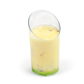 little cup set polystyrol disposable clear Ø 45 mm  H 84 mm product photo