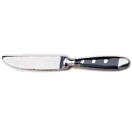 steak knife BISTRO stainless steel forged | riveted | plastic handle serrated cut product photo