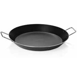 paella pan  • aluminium  • non-stick coated  Ø 340 mm  H 45 mm | chromed handles product photo